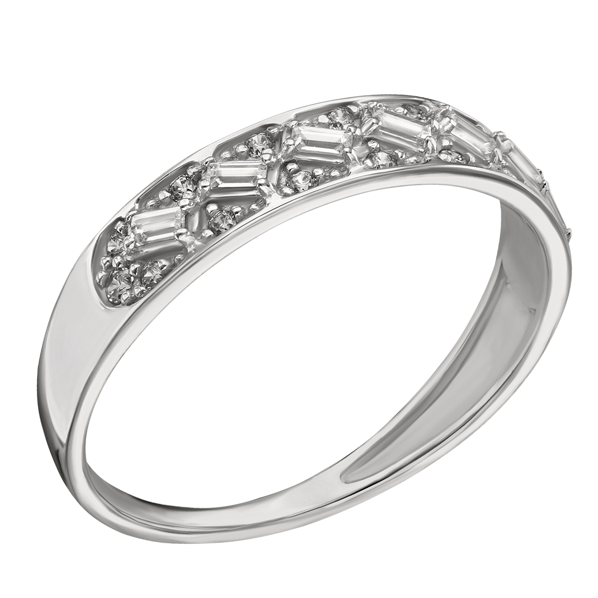 Кольцо в белом золоте со вставками фианитов (циркония) Tango Jewellery Company 380576В размер 18
Кольцо в белом золоте со вставками фианитов (циркония) Tango Jewellery Company 380576В размер 18