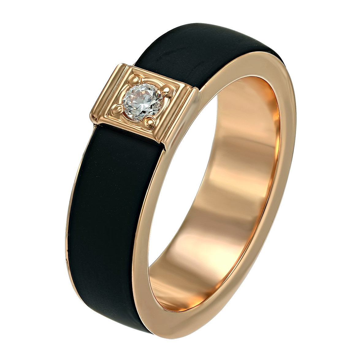 Кольцо из золота с каучуком и фианитом Tango Jewellery Company 900628 размер 20.5
Кольцо из золота с каучуком и фианитом Tango Jewellery Company 900628 размер 20.5