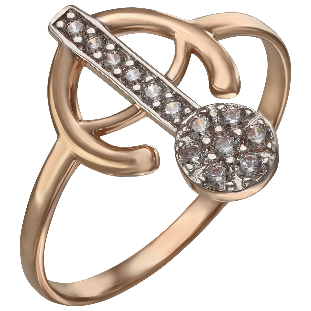 Золотое кольцо "Элегантность" с фианитами Tango Jewellery Company 380477 размер 16
Золотое кольцо "Элегантность" с фианитами Tango Jewellery Company 380477 размер 16