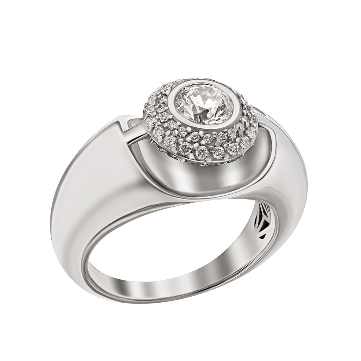 Кольцо в белом золоте с бриллиантами Tango Jewellery Company 740355В размер 19
Кольцо в белом золоте с бриллиантами Tango Jewellery Company 740355В размер 19