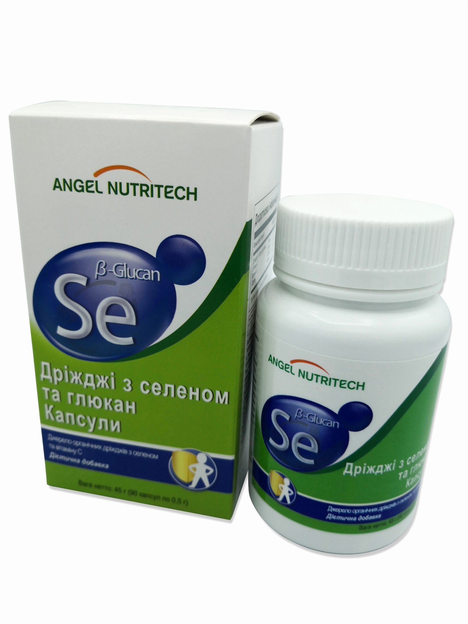 Диетическая добавка Дрожжи с селеном и глюканом Angel Nutritech 90 капсул по 0.5 г
Диетическая добавка Дрожжи с селеном и глюканом Angel Nutritech 90 капсул по 0.5 г