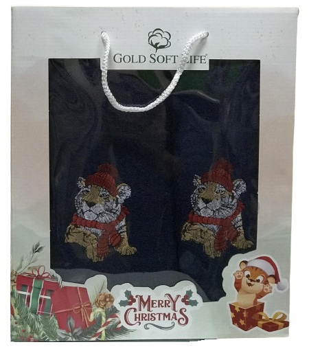 Набор махровых полотенец Gold Soft Life Тигр 50х90 см + 70х140 см Синий (ts-02907)
Набор махровых полотенец Gold Soft Life Тигр 50х90 см + 70х140 см Синий (ts-02907)