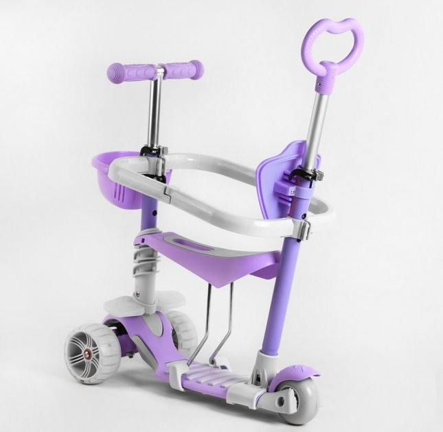Детский Трехколесный Самокат 5 в 1 Best Scooter B-4125 , с бортиком, подножками и родительской ручкой, PU колеса со светом Фиолетовый
Детский Трехколесный Самокат 5 в 1 Best Scooter B-4125 , с бортиком, подножками и родительской ручкой, PU колеса со светом Фиолетовый