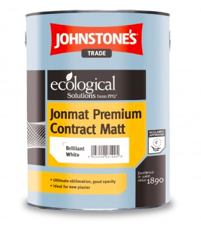 Матовая краска для внутренних работ Johnstone's Jonmat Premium Contract Matt 5 л
Матовая краска для внутренних работ Johnstone's Jonmat Premium Contract Matt 5 л