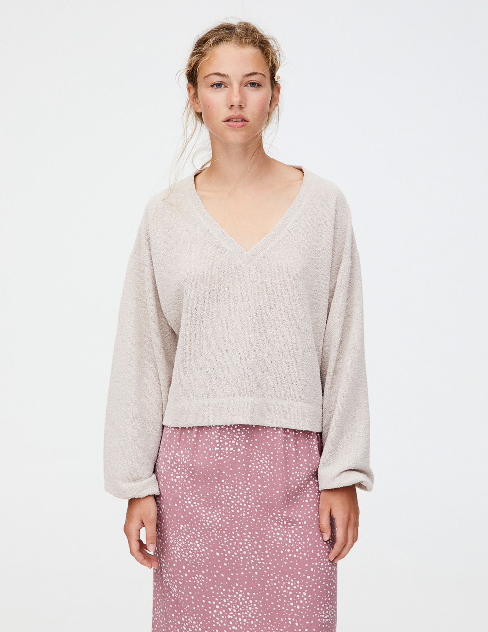 Свитер PULL & BEAR Ж1080448 (9558/365/806) цвет бежевый, Свитер PULL & BEAR Ж1080448 (9558/365/806) цвет бежевый S
Свитер PULL & BEAR Ж1080448 (9558/365/806) цвет бежевый, Свитер PULL & BEAR Ж1080448 (9558/365/806) цвет бежевый S