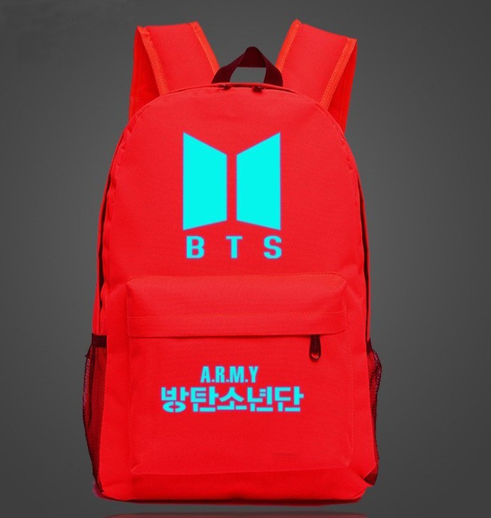 Рюкзак молодежный БТС Schoolbag BTS Army для девочек красный светящийся (люминисцентный)
Рюкзак молодежный БТС Schoolbag BTS Army для девочек красный светящийся (люминисцентный)