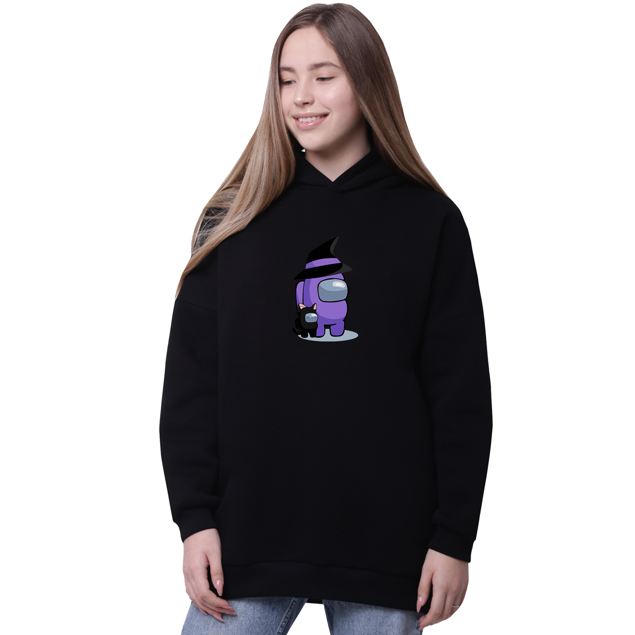 Худи для девочек удлиненный Амонг Ас Фиолетовый (Among Us Violet) Черный (35962-2423-6) 164 см
Худи для девочек удлиненный Амонг Ас Фиолетовый (Among Us Violet) Черный (35962-2423-6) 164 см