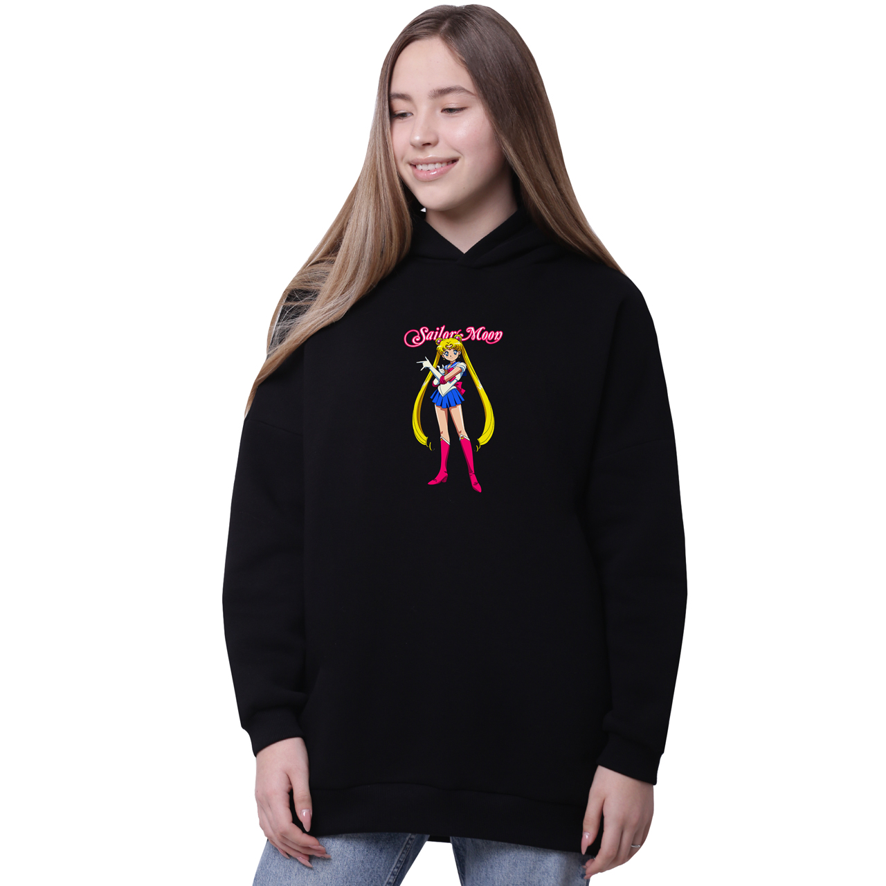 Худи для девочек удлиненный Сейлор Мун (Sailor Moon) Черный (35962-2916-2) 140 см
Худи для девочек удлиненный Сейлор Мун (Sailor Moon) Черный (35962-2916-2) 140 см