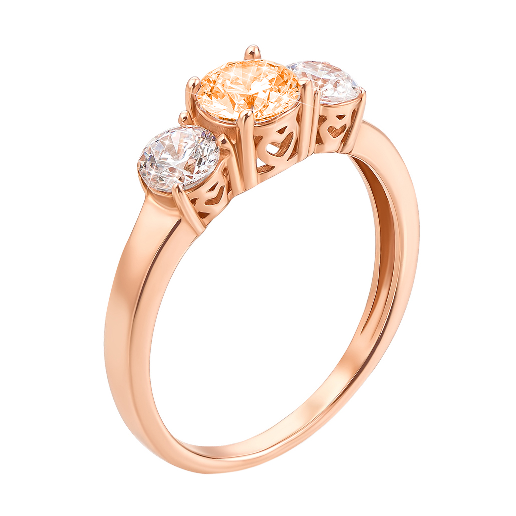 Кольцо из красного золота с желтым и белыми фианитами S Zirconia 000129063 17.5 размера
Кольцо из красного золота с желтым и белыми фианитами S Zirconia 000129063 17.5 размера