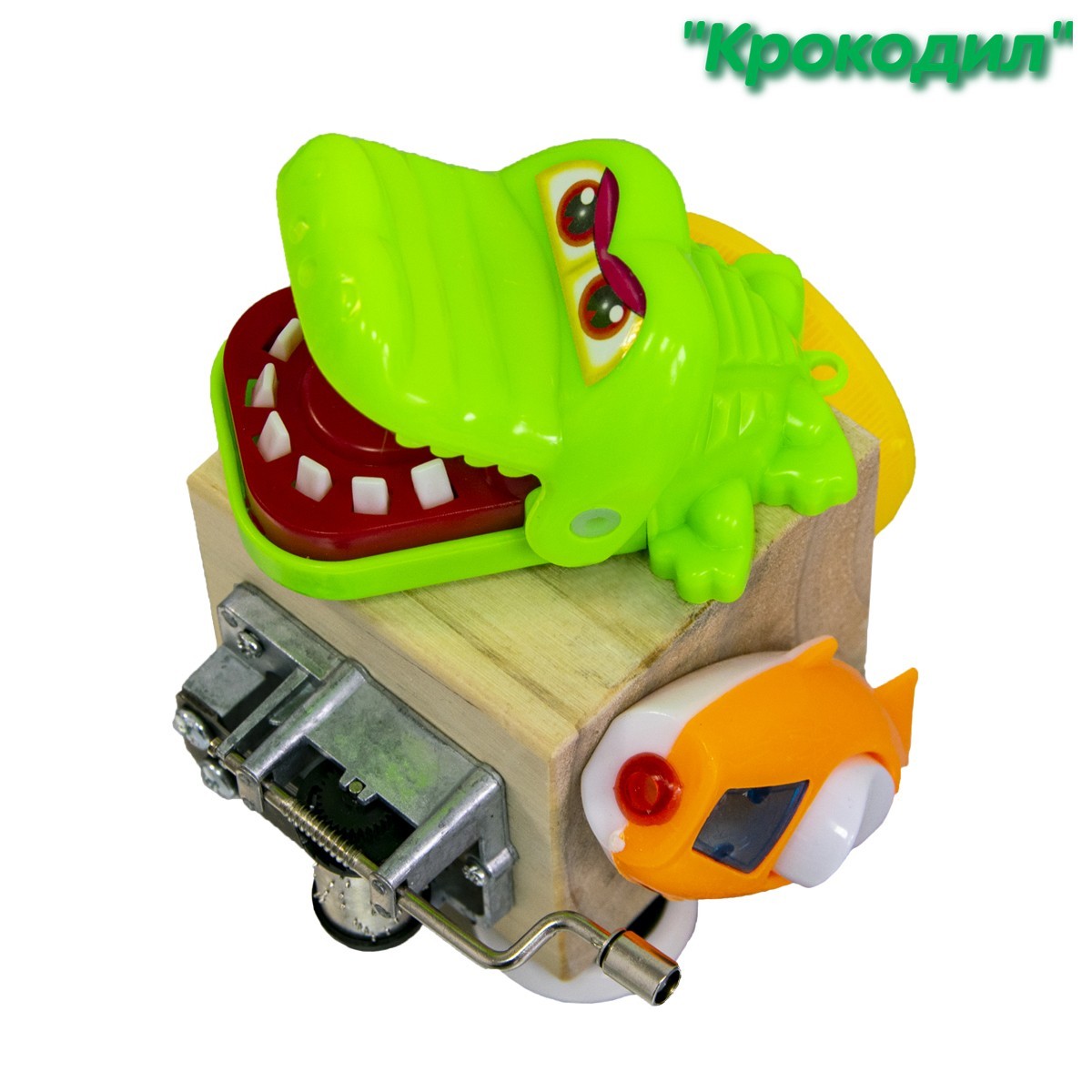 Бизикуб развивающий куб деревянный Busy Cube Montessori Toys "Крокодил" интерактивный бизикуб для детей (1009066-Other-4)
Бизикуб развивающий куб деревянный Busy Cube Montessori Toys "Крокодил" интерактивный бизикуб для детей (1009066-Other-4)