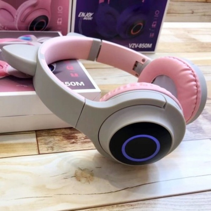 Беспроводные Bluetooth наушники с кошачьими ушками и LED подсветкой CATear (VZV-850M) Original Pink
Беспроводные Bluetooth наушники с кошачьими ушками и LED подсветкой CATear (VZV-850M) Original Pink
