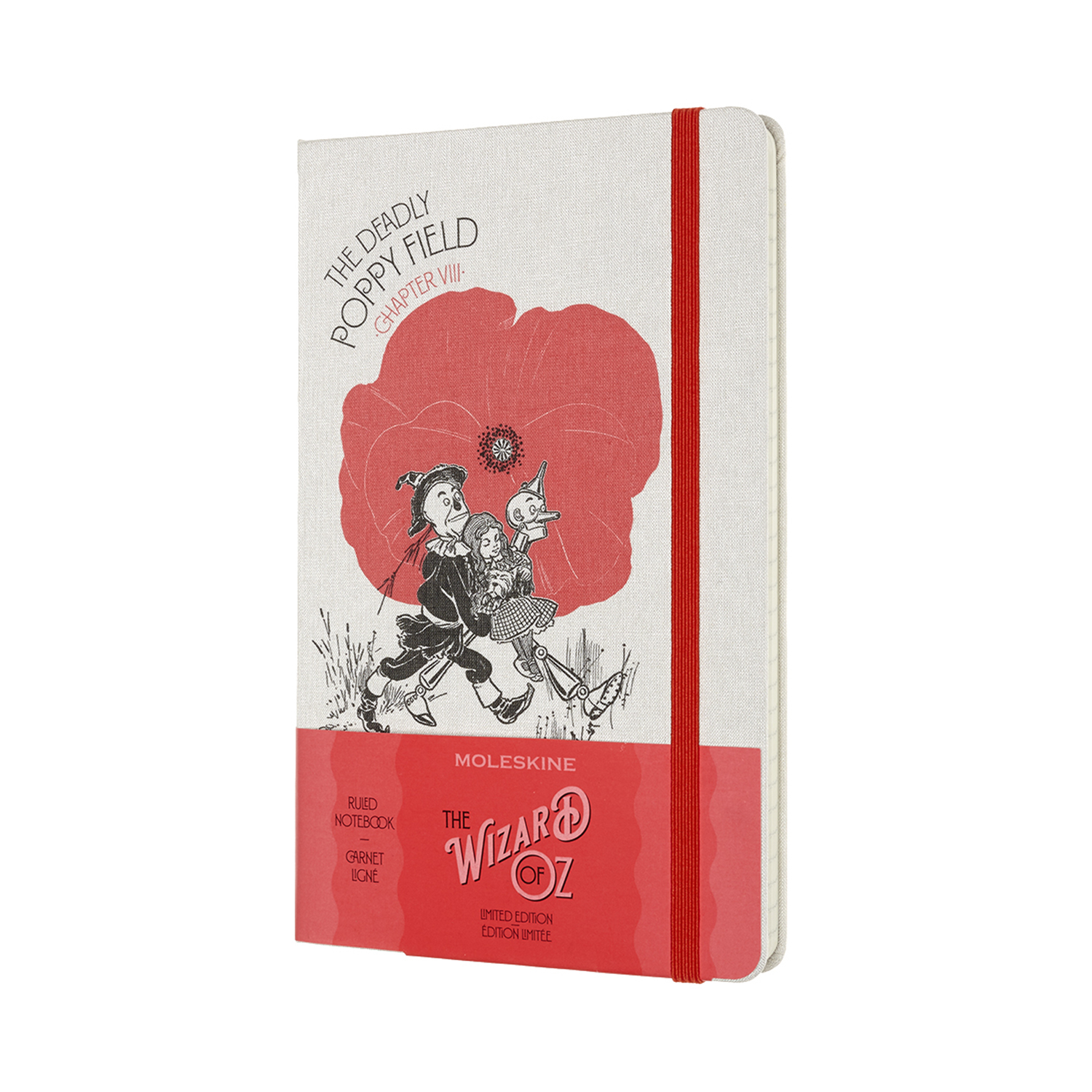 Записник Moleskine Wizard of OZ середній / Лінійка Поле маків (8056420851267)
Записник Moleskine Wizard of OZ середній / Лінійка Поле маків (8056420851267)