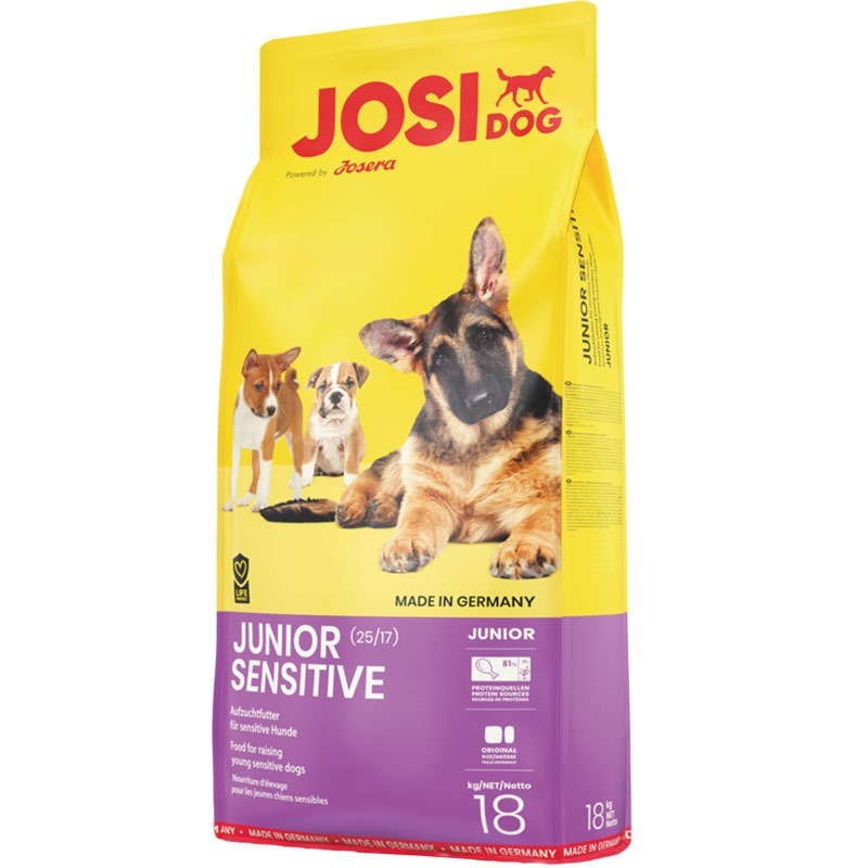 Сухой корм для щенков с чувствительным пищеварением JosiDog Junior Sensitive 18кг
Сухой корм для щенков с чувствительным пищеварением JosiDog Junior Sensitive 18кг