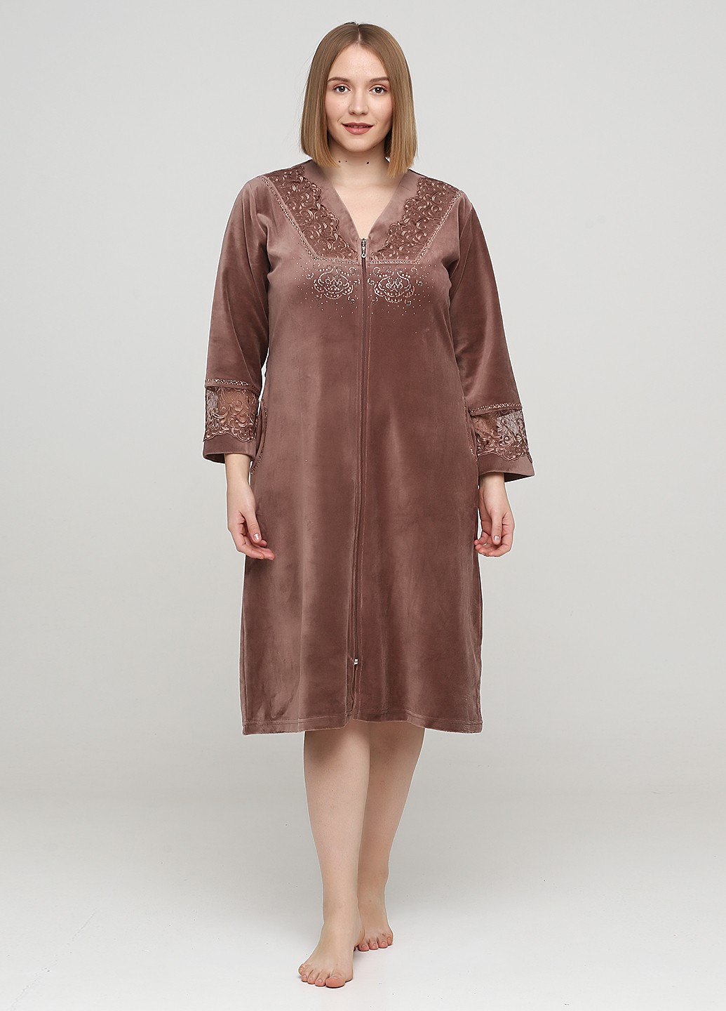 Халат женский Romeo Life кофейный (3586-15, Халат женский Romeo Life 4XL кофейный (3586-15)
Халат женский Romeo Life кофейный (3586-15, Халат женский Romeo Life 4XL кофейный (3586-15)