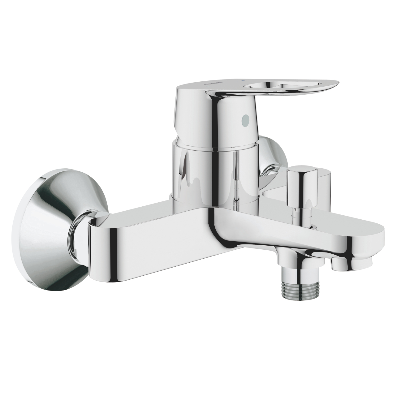 Cмеситель в ванную однорукояточный с коротким носиком GROHE BauLoop хром латунь 23341000
Cмеситель в ванную однорукояточный с коротким носиком GROHE BauLoop хром латунь 23341000