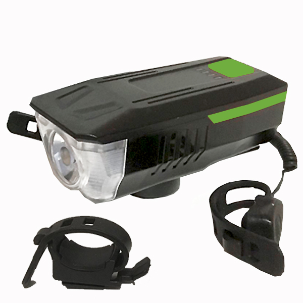 Вело фонарьBicycle Handlebar Light влагостойкий аккумуляторный со звонком USB CREE T6 Чёрно-зелёный (LY-16)
Вело фонарьBicycle Handlebar Light влагостойкий аккумуляторный со звонком USB CREE T6 Чёрно-зелёный (LY-16)
