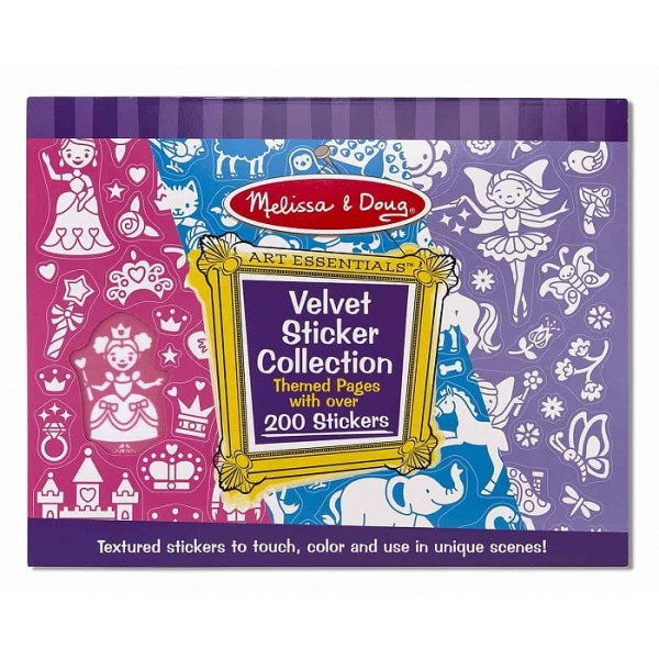 Набор вельветовых стикеров Для девочек Velvet Sticker Collection Pink Melissa & Doug
Набор вельветовых стикеров Для девочек Velvet Sticker Collection Pink Melissa & Doug