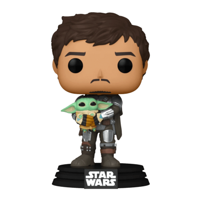 Фигурка FUNKO POP! Bobble Star Wars Mandalorian Mandalorian with Grogu Star Wars 100mm Grey Новый
Фигурка FUNKO POP! Bobble Star Wars Mandalorian Mandalorian with Grogu Star Wars 100mm Grey Новый