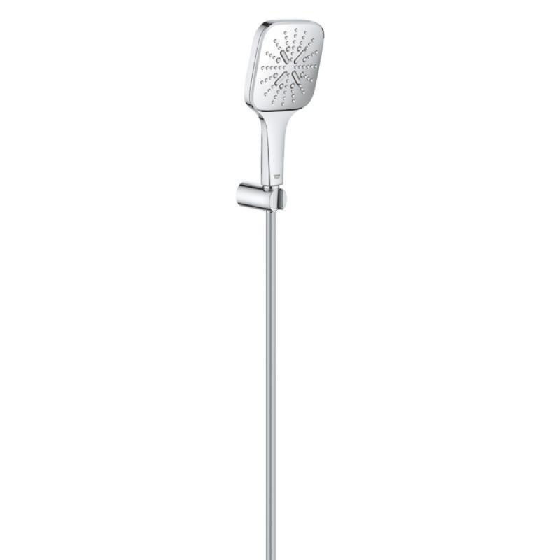 Душевой набор GROHE Rainshower Smartactive со шлангом 1500мм ручной лейкой 130мм и держателем хром 26589000
Душевой набор GROHE Rainshower Smartactive со шлангом 1500мм ручной лейкой 130мм и держателем хром 26589000