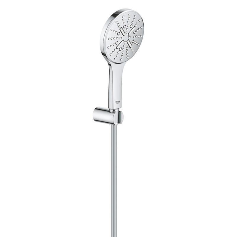 Комплект для душа GROHE Rainshower Smartactive со шлангом 1500мм ручной лейкой 130мм и держателем хром 26581000
Комплект для душа GROHE Rainshower Smartactive со шлангом 1500мм ручной лейкой 130мм и держателем хром 26581000