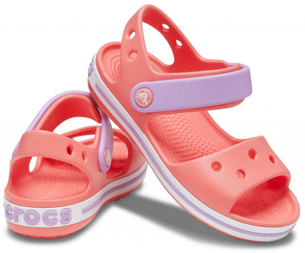 Детские сандалии Crocs Crocband Sandal Kids р 24 персик/лаванда 12856
Детские сандалии Crocs Crocband Sandal Kids р 24 персик/лаванда 12856