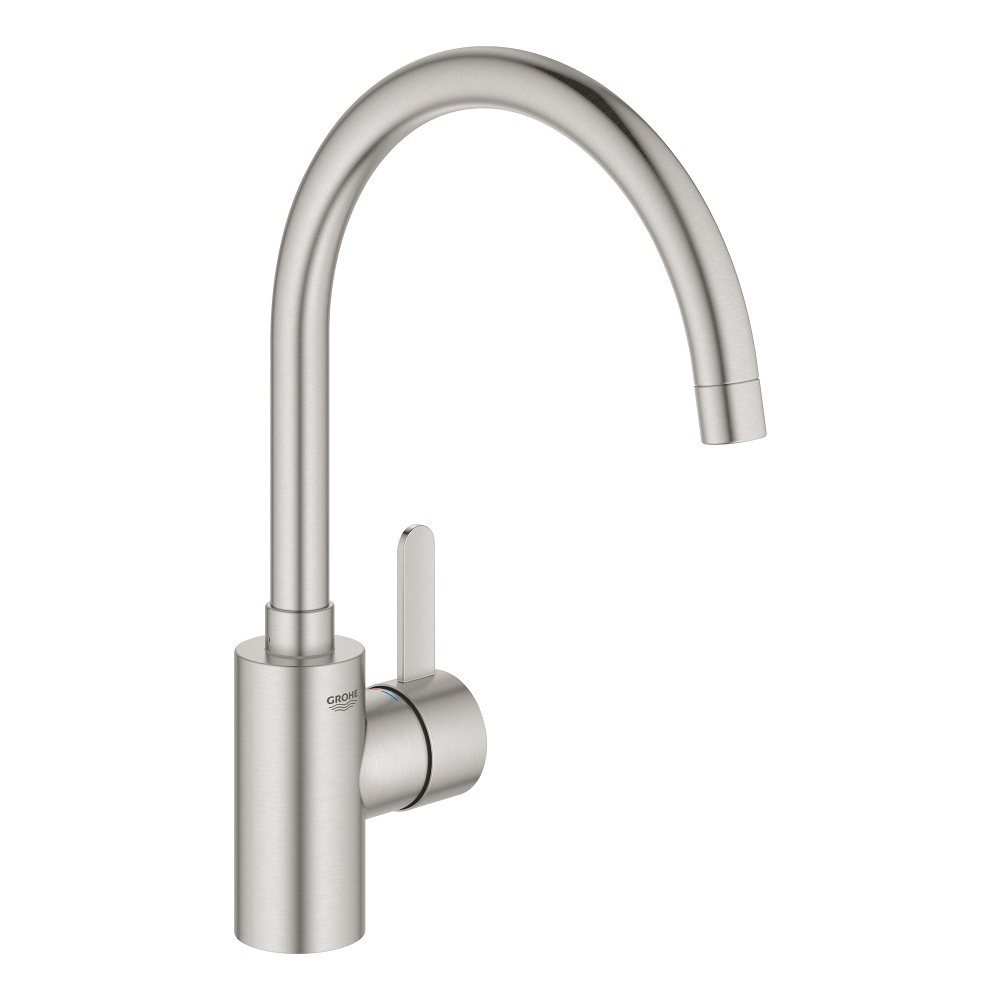 Cмеситель для кухни одновентильный GROHE Eurosmart Cosmopolitan сатин латунь 32843DC2
Cмеситель для кухни одновентильный GROHE Eurosmart Cosmopolitan сатин латунь 32843DC2