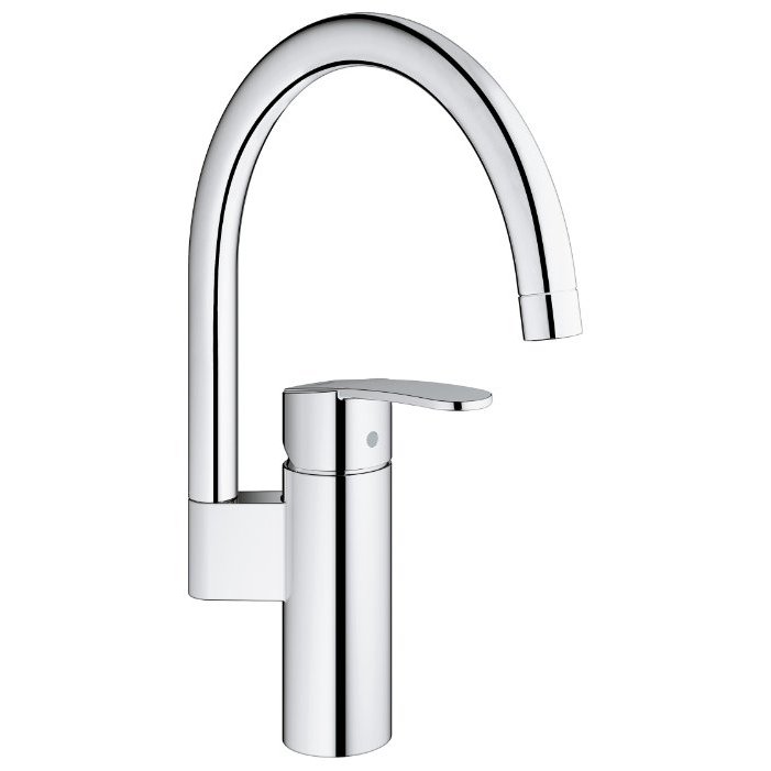 Cмеситель на кухню однорукояточный GROHE Wave Cosmopolitan хром латунь 32449001
Cмеситель на кухню однорукояточный GROHE Wave Cosmopolitan хром латунь 32449001