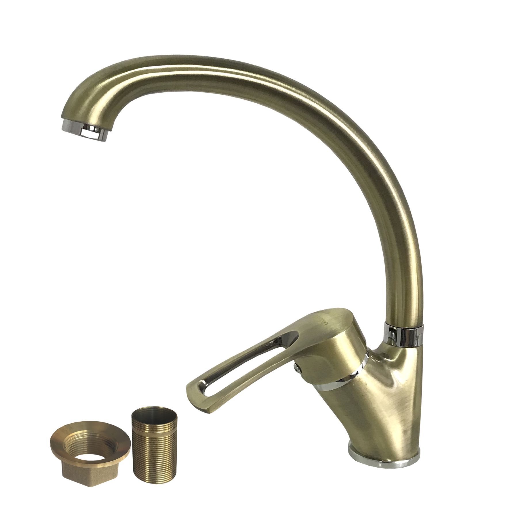 Кран на кухню однорычажный DOMINO SIRIUS DSV-203S-BIG-BRONZE бронзовый силумин 000010045
Кран на кухню однорычажный DOMINO SIRIUS DSV-203S-BIG-BRONZE бронзовый силумин 000010045