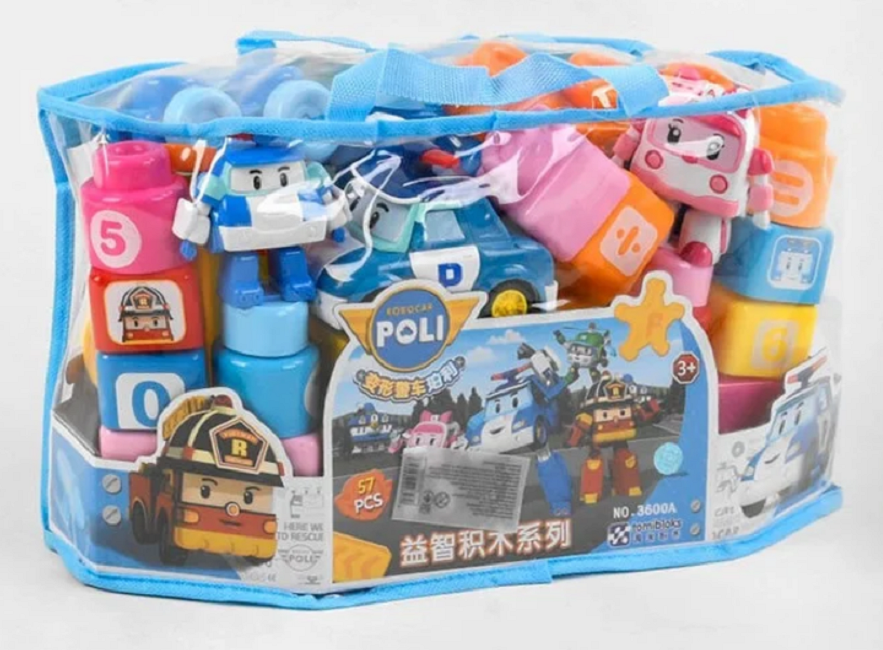 Детский конструктор пластиковый Робокар Полли Star Toys, крупные блоки с фигурками Спасателей, 30 элементов
Детский конструктор пластиковый Робокар Полли Star Toys, крупные блоки с фигурками Спасателей, 30 элементов
