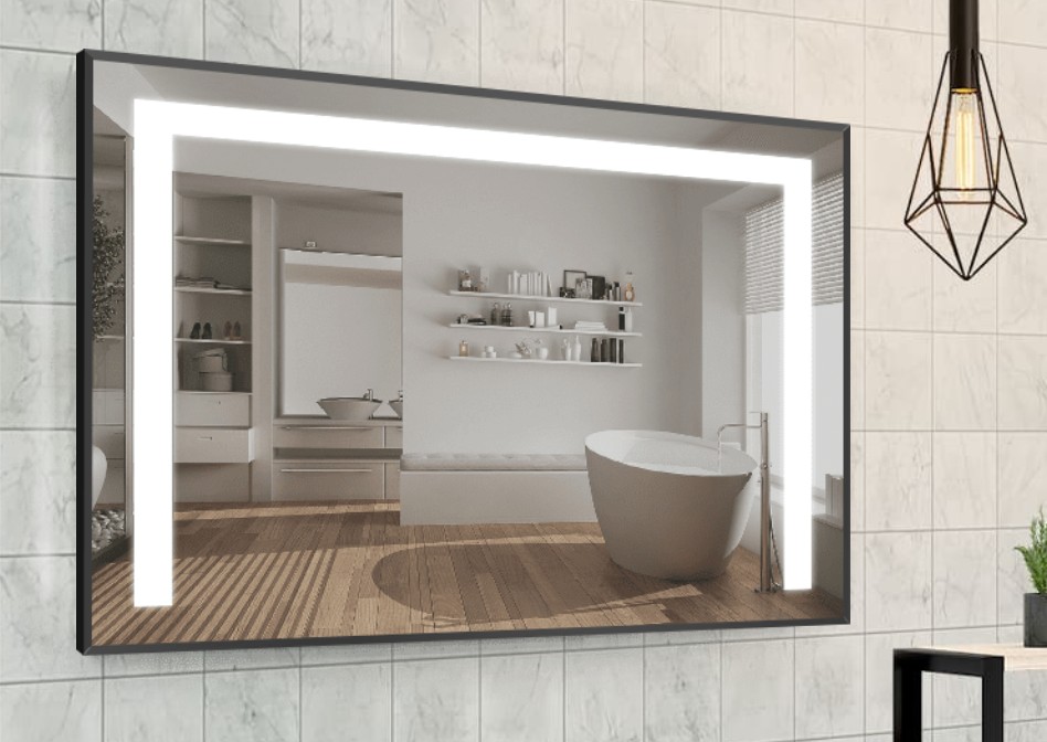 Зеркало в алюминиевой раме c LED подсветкой Smart Mirror сенсорное Piacenza-R 60 x 100 см Прямоугольное
Зеркало в алюминиевой раме c LED подсветкой Smart Mirror сенсорное Piacenza-R 60 x 100 см Прямоугольное