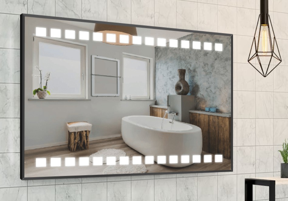 Зеркало в алюминиевой раме c LED подсветкой Smart Mirror сенсорное Taranto-R 80 x 100 см Прямоугольное
Зеркало в алюминиевой раме c LED подсветкой Smart Mirror сенсорное Taranto-R 80 x 100 см Прямоугольное