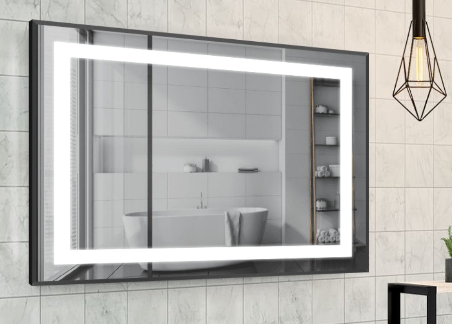 Зеркало в алюминиевой раме c LED подсветкой Smart Mirror сенсорное Rimini-R 90 x 140 см Прямоугольное
Зеркало в алюминиевой раме c LED подсветкой Smart Mirror сенсорное Rimini-R 90 x 140 см Прямоугольное