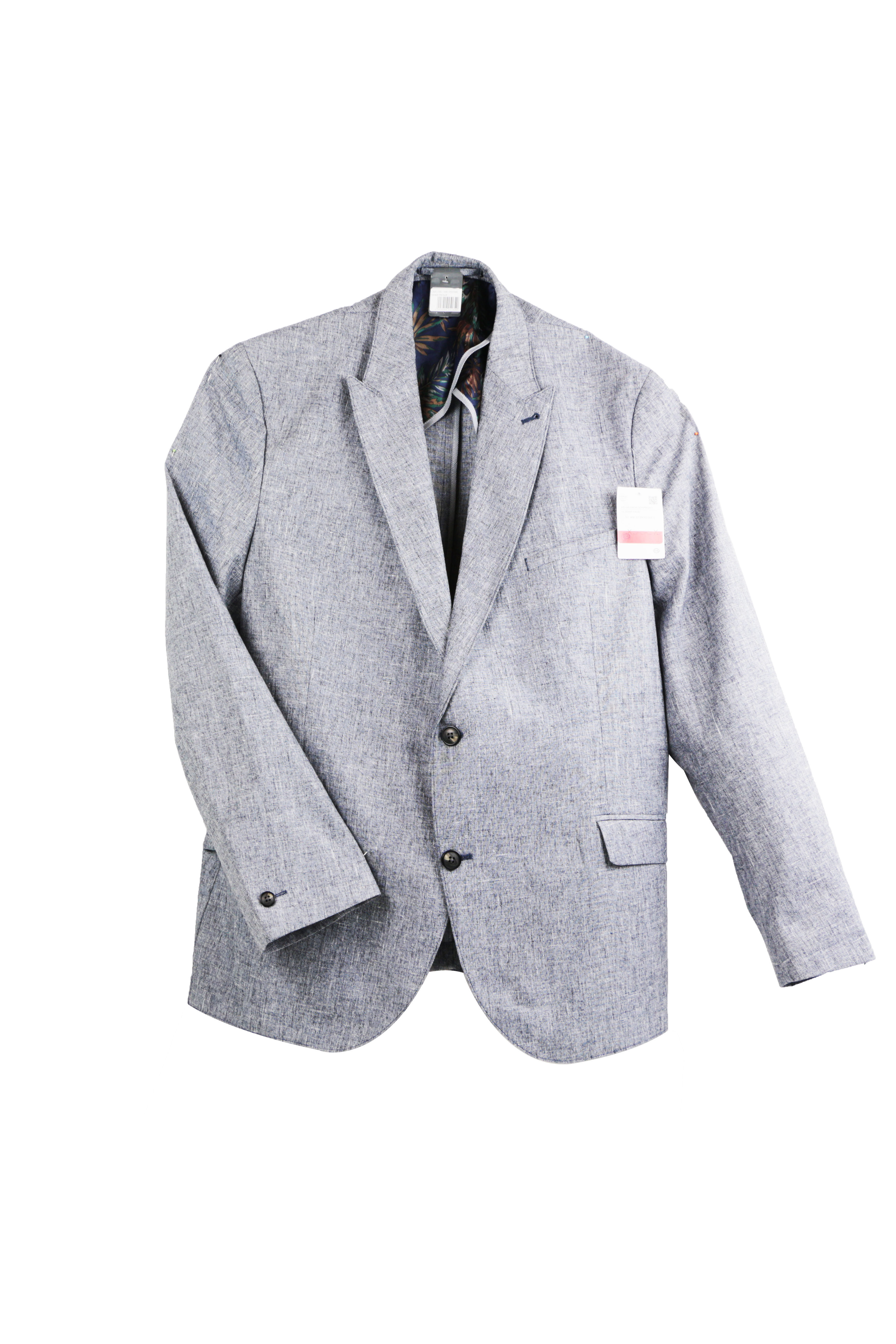 Мужской однобортный пиджак на двух пуговицах Slim Fit C&A синий-белый WE-550399, Мужской однобортный пиджак на двух пуговицах Slim Fit C&A 52 синий-белый WE-550399
Мужской однобортный пиджак на двух пуговицах Slim Fit C&A синий-белый WE-550399, Мужской однобортный пиджак на двух пуговицах Slim Fit C&A 52 синий-белый WE-550399
