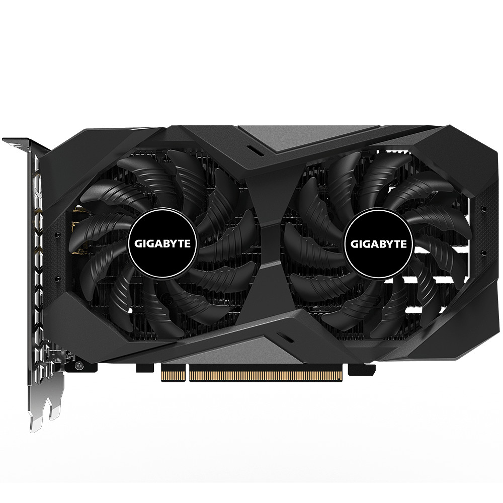 Видеокарта Gigabyte GeForce GTX 1650 D6 Windforce OC 4GB GDDR6 (GVN1656WF2OC4GD)
Видеокарта Gigabyte GeForce GTX 1650 D6 Windforce OC 4GB GDDR6 (GVN1656WF2OC4GD)
