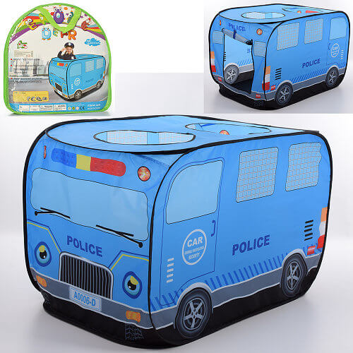 Палатка детская «Полицейская машина» (накидка на липучке) MR 0342 A-Toys (MR 0342)
Палатка детская «Полицейская машина» (накидка на липучке) MR 0342 A-Toys (MR 0342)