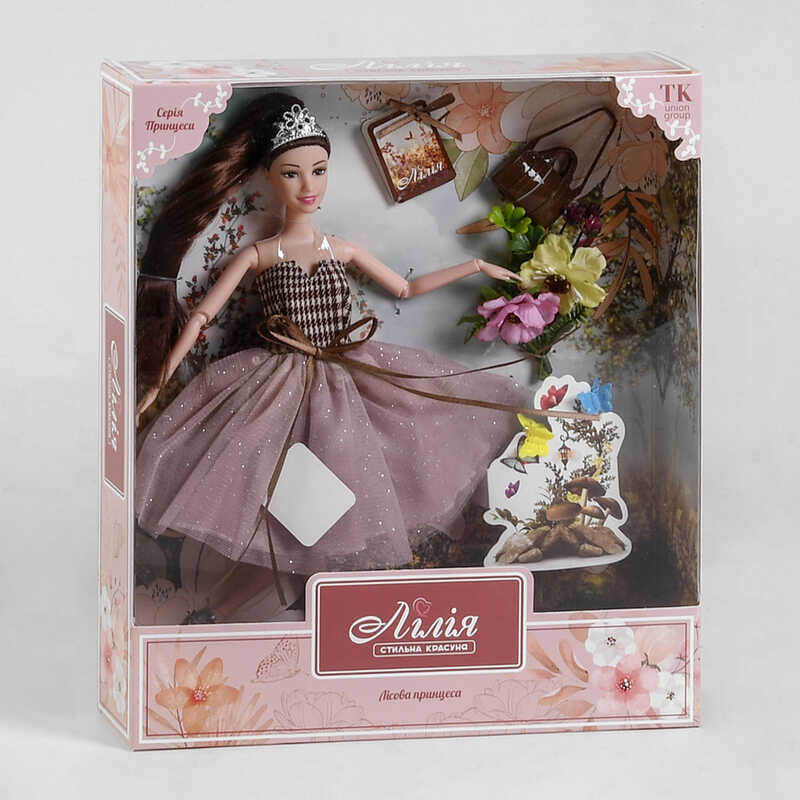 Кукла «Лілія» с аксессуарами «Лесная принцесса» TK Group TK13325 TK Group (TK13325)
Кукла «Лілія» с аксессуарами «Лесная принцесса» TK Group TK13325 TK Group (TK13325)