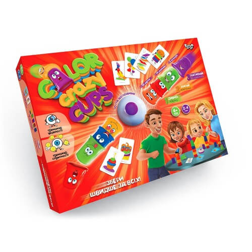 Игра настольная, развлекательная «Color Crazy Cups» (укр) CCC-01-01U Danko Toys (CCC-01-01U)
Игра настольная, развлекательная «Color Crazy Cups» (укр) CCC-01-01U Danko Toys (CCC-01-01U)