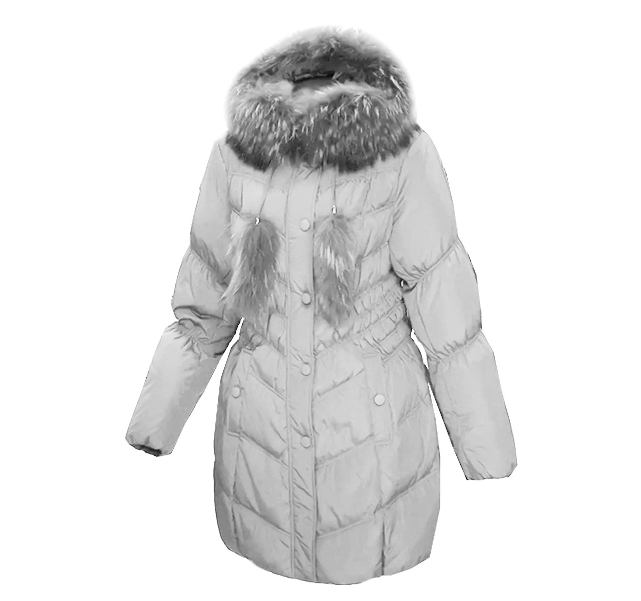 Пуховик женский натуральный пух, мех Mirage Светло-серый 21216, Пуховик женский натуральный пух, мех Mirage 48 Светло-серый 21216
Пуховик женский натуральный пух, мех Mirage Светло-серый 21216, Пуховик женский натуральный пух, мех Mirage 48 Светло-серый 21216