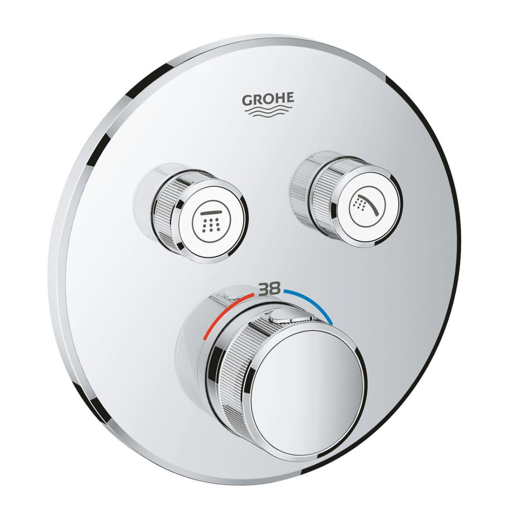 Внешняя часть смесителя без скрытой части GROHE SmartControl хром латунь 158мм 29119000
Внешняя часть смесителя без скрытой части GROHE SmartControl хром латунь 158мм 29119000