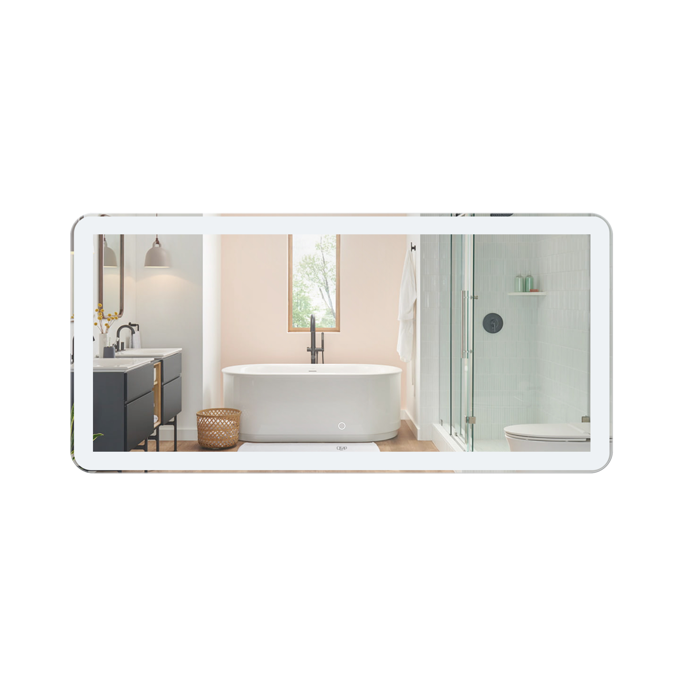 Зеркало прямоугольное для ванной Q-TAP Swan 70x140см c подсветкой сенсорное включение QT1678141470140W
Зеркало прямоугольное для ванной Q-TAP Swan 70x140см c подсветкой сенсорное включение QT1678141470140W