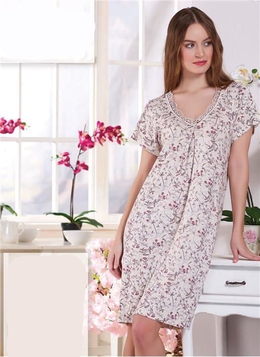 Женская ночная рубашка с коротким рукавом Сaroline 86262, Женская ночная рубашка с коротким рукавом Сaroline 86262 5XL
Женская ночная рубашка с коротким рукавом Сaroline 86262, Женская ночная рубашка с коротким рукавом Сaroline 86262 5XL