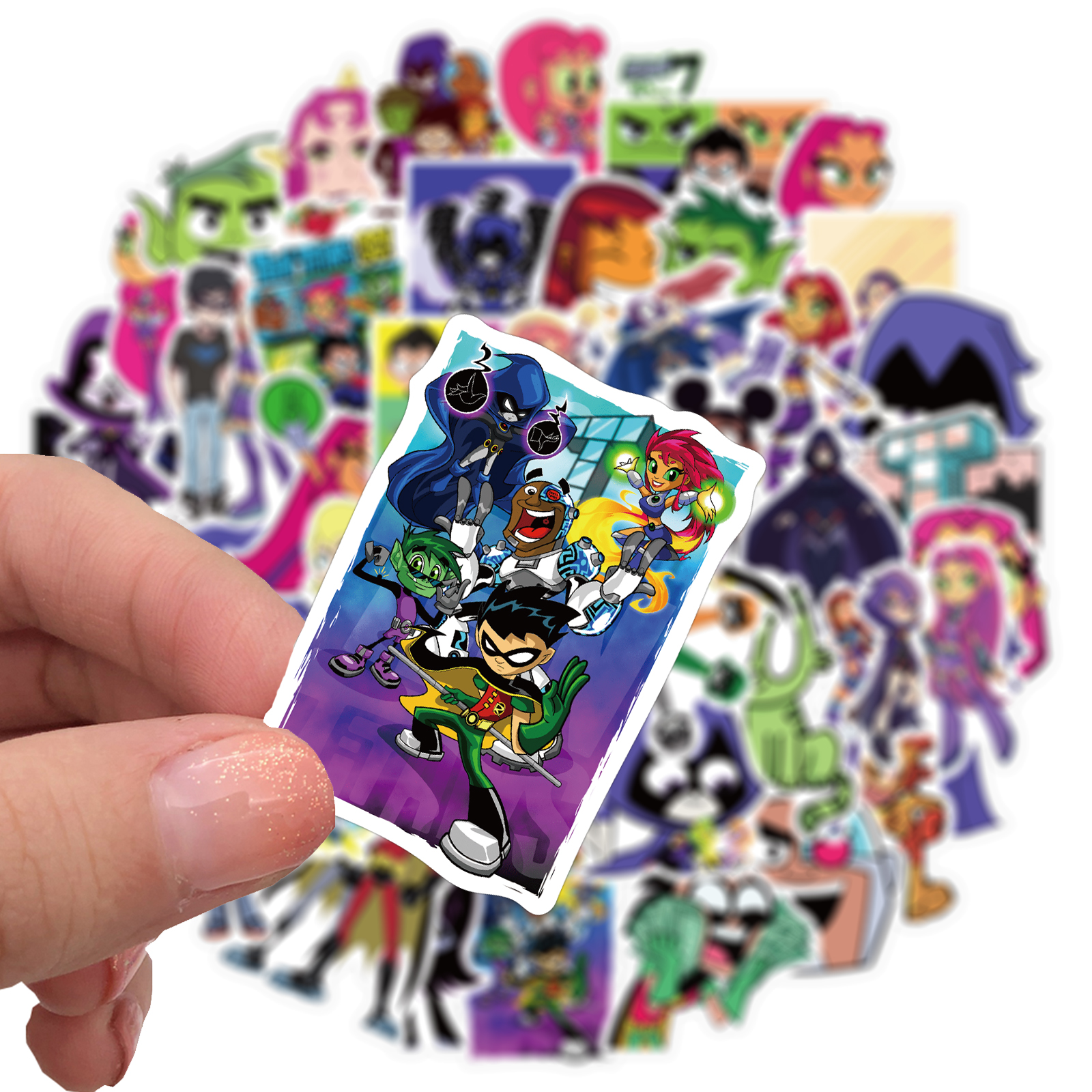 Набор наклеек stickers Teen Titans - 50 шт | Юные Титаны - Водостойкие стикеры для оклеивания
Набор наклеек stickers Teen Titans - 50 шт | Юные Титаны - Водостойкие стикеры для оклеивания