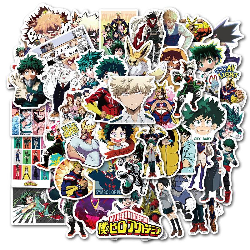 Набор наклеек stickers My Hero Academia Manga Anime - 50 шт| Моя геройская академия Манга Аниме - Водостойкие стикеры для оклеивания
Набор наклеек stickers My Hero Academia Manga Anime - 50 шт| Моя геройская академия Манга Аниме - Водостойкие стикеры для оклеивания