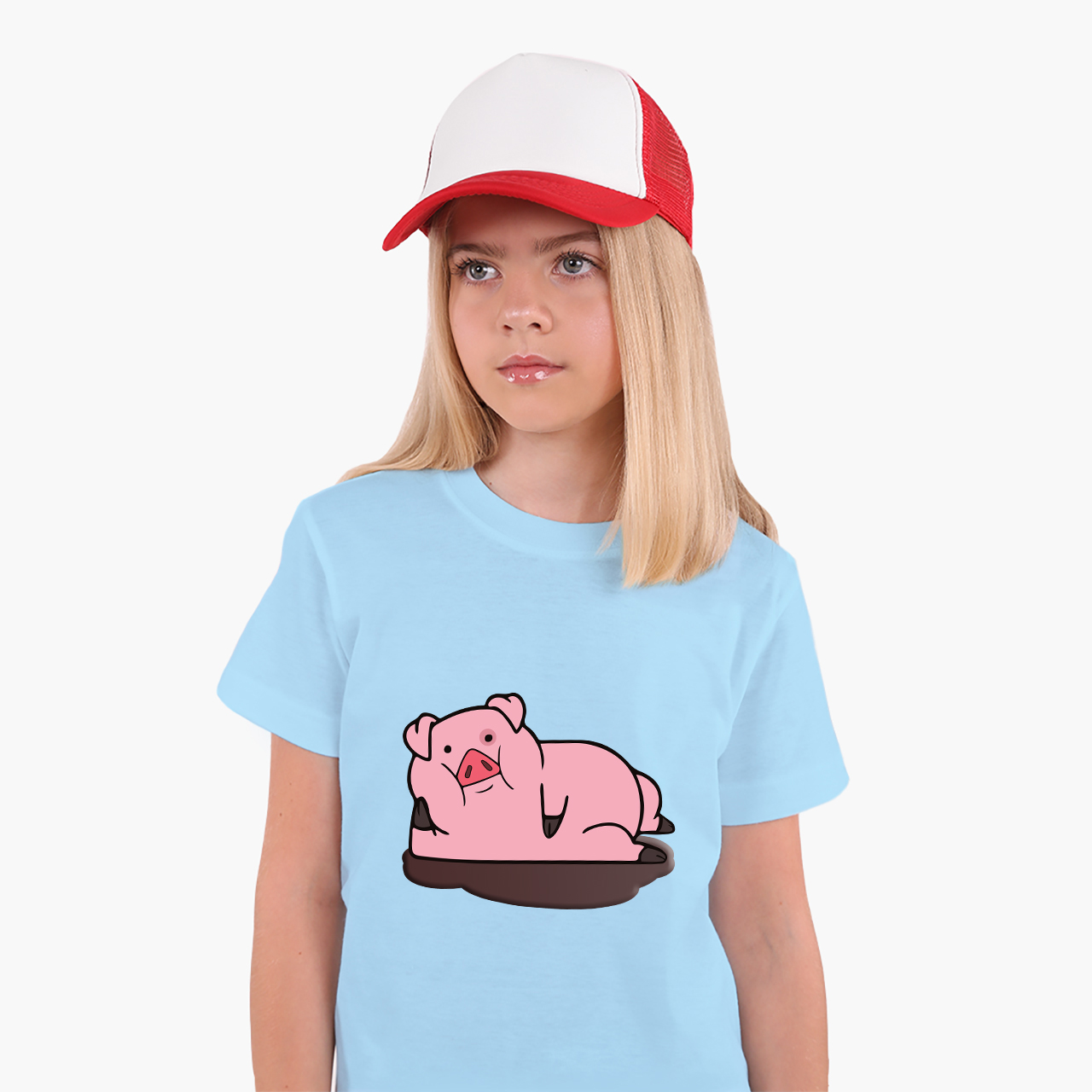 Детская футболка для девочек Гравити Фолз Пухля (Gravity Falls Waddles) (25186-2626-33) 122-128 см Хлопок Голубой
Детская футболка для девочек Гравити Фолз Пухля (Gravity Falls Waddles) (25186-2626-33) 122-128 см Хлопок Голубой
