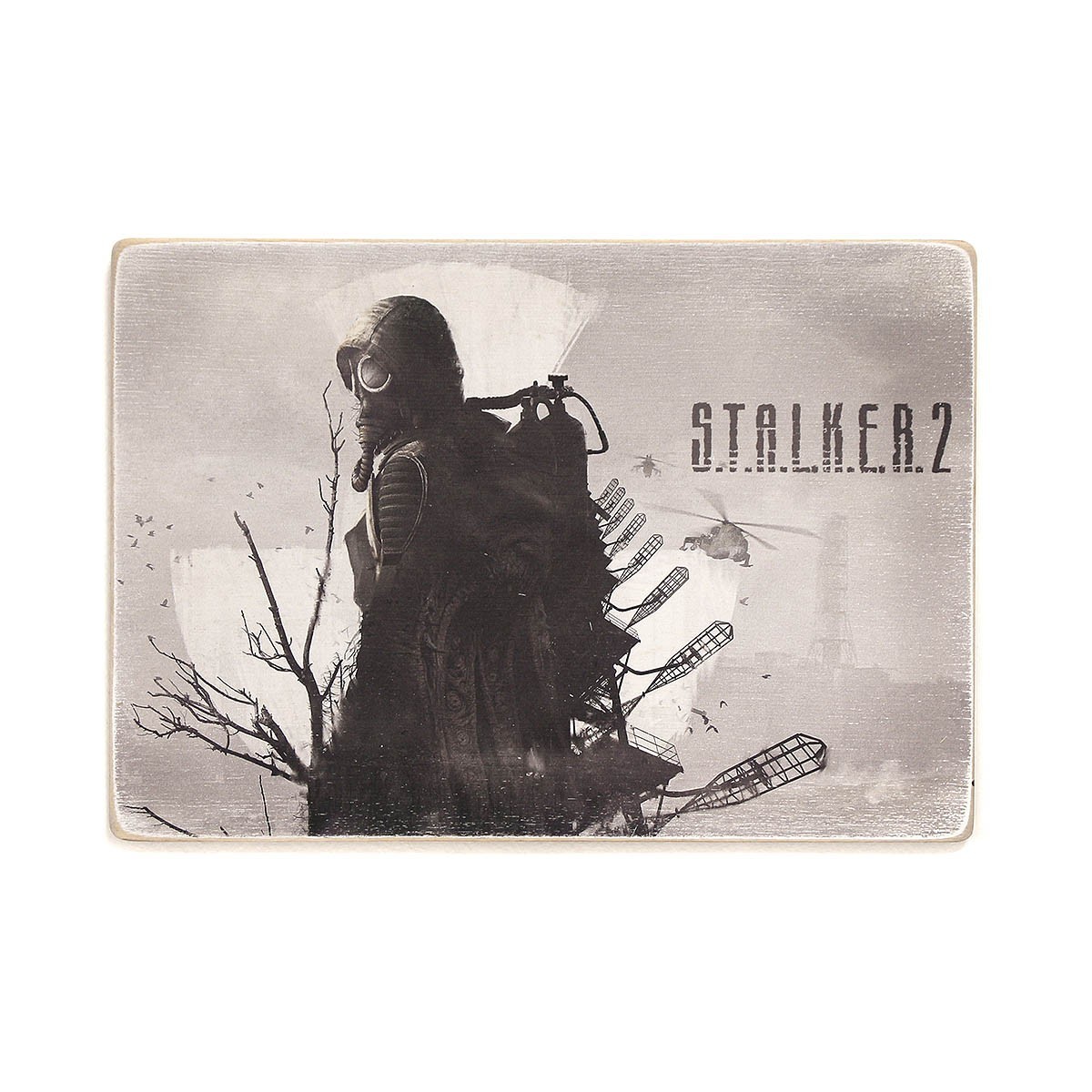 Деревянный постер Wood Posters "S.T.A.L.K.E.R. Сталкер. Артовый Сталкер на сером фоне" (A1 формат, фанера)
Деревянный постер Wood Posters "S.T.A.L.K.E.R. Сталкер. Артовый Сталкер на сером фоне" (A1 формат, фанера)