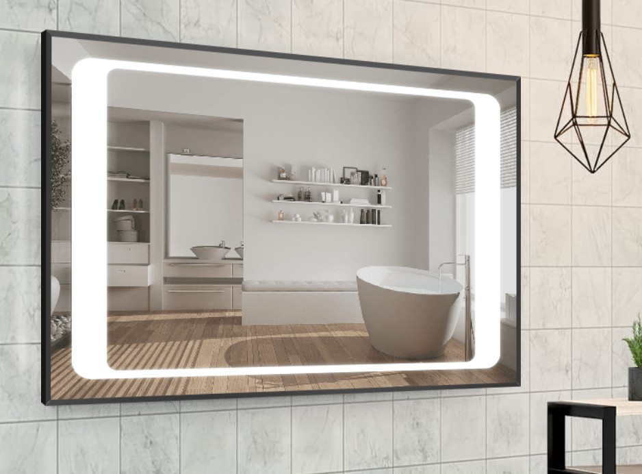 Зеркало в алюминиевой раме c LED подсветкой Smart Mirror сенсорное Verona-R 50 x 40 см Прямоугольное
Зеркало в алюминиевой раме c LED подсветкой Smart Mirror сенсорное Verona-R 50 x 40 см Прямоугольное