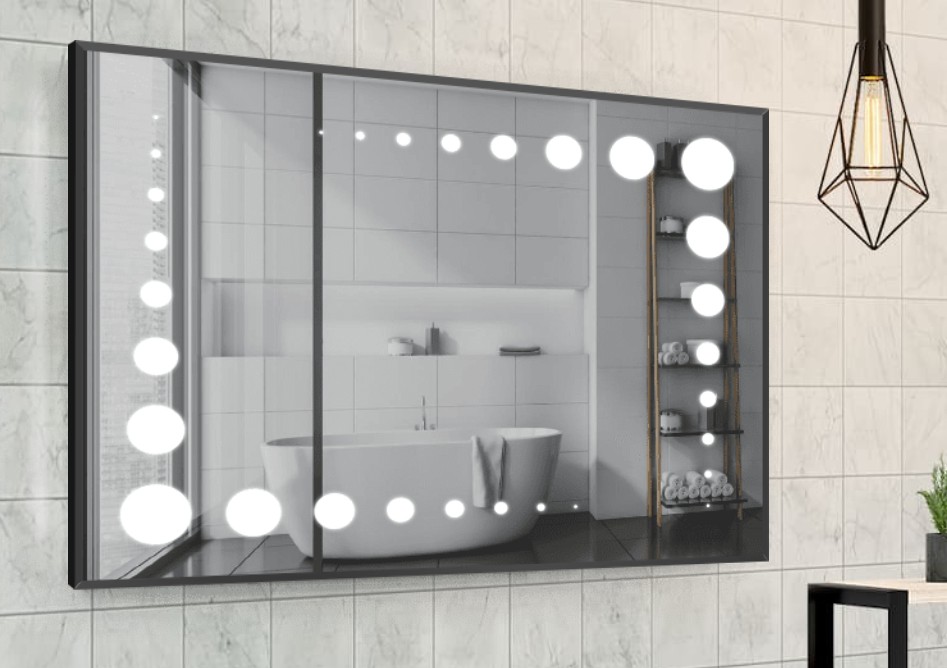 Зеркало в алюминиевой раме c LED подсветкой Smart Mirror сенсорное Trapani-R 70 x 110 см Прямоугольное
Зеркало в алюминиевой раме c LED подсветкой Smart Mirror сенсорное Trapani-R 70 x 110 см Прямоугольное