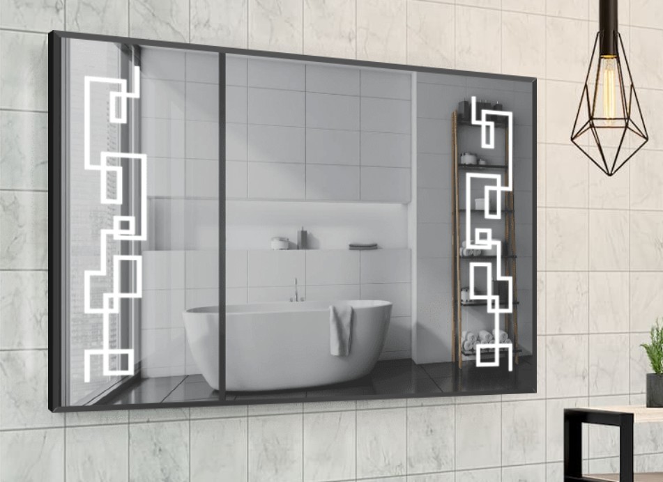 Зеркало в алюминиевой раме c LED подсветкой Smart Mirror сенсорное Terni-R 90 x 140 см Прямоугольное
Зеркало в алюминиевой раме c LED подсветкой Smart Mirror сенсорное Terni-R 90 x 140 см Прямоугольное