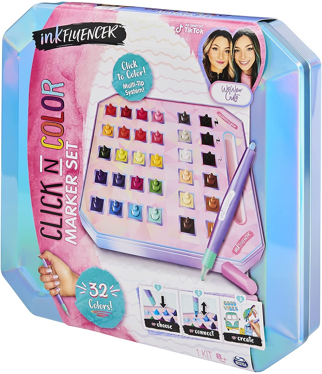 Набор для рисования Spin Master inkFluencer Click N Color Marker Set from WeWearCute 32 цвета (6060013)
Набор для рисования Spin Master inkFluencer Click N Color Marker Set from WeWearCute 32 цвета (6060013)
