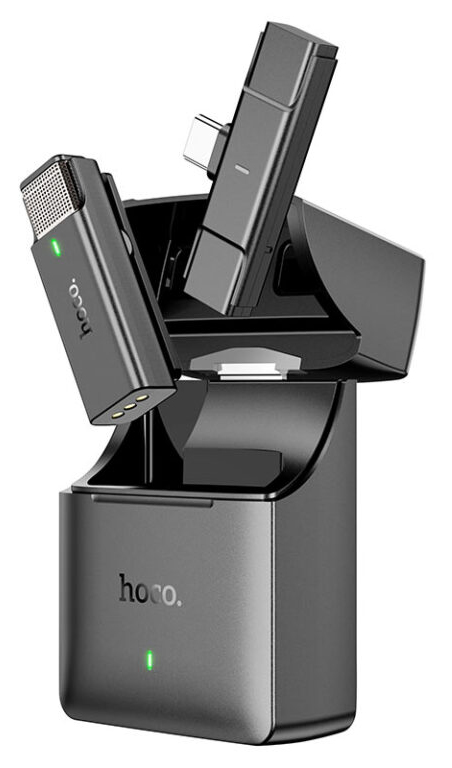 Микрофон (петличный) беспроводной Hoco S31 Type-C Stream Wireless Серый (S31-TypeC)
Микрофон (петличный) беспроводной Hoco S31 Type-C Stream Wireless Серый (S31-TypeC)